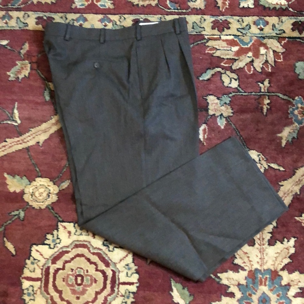 Brooks Brothers mens wool dress pants Sz 40”x 29”